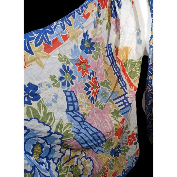 One Hundred Stars Floral Spring Shawl/Scarf - Picture 5 of 13